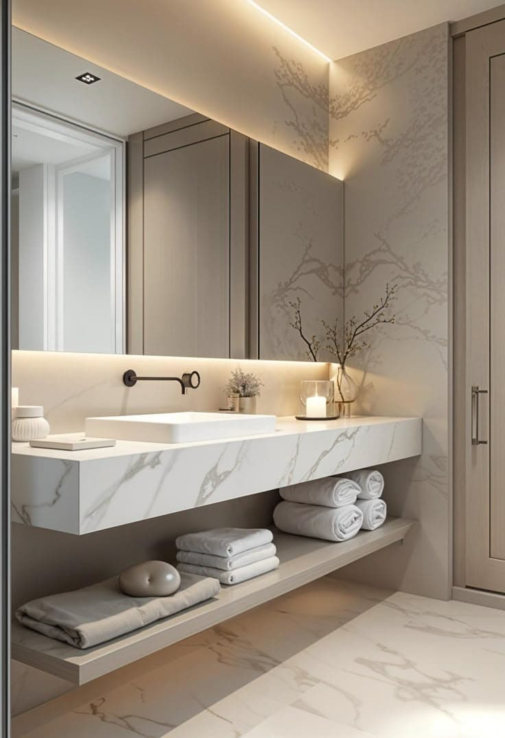 نمونه تصاویر مربوط به بازسازی حمام و سرویس بهداشتی