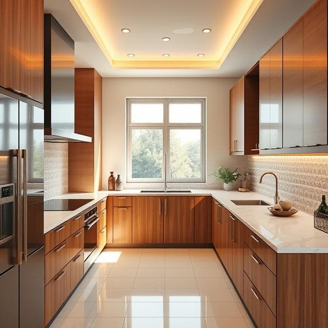 نمونه تصاویر مربوط به بازسازی آشپزخانه